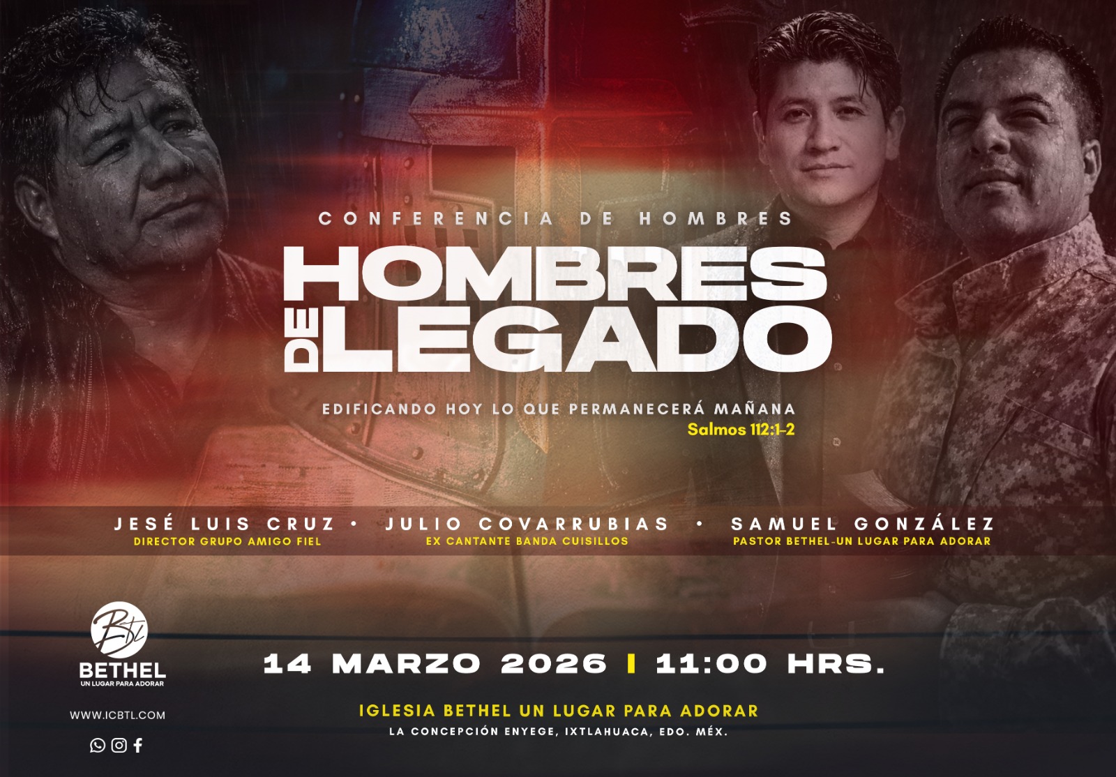 Hombres de legado 2026